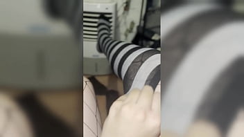 Preview 2 of Sex With Sister In Uniform - MY HOT TRANS STEPSISTER NOTICED THE HIDDEN CAMERA AND SENT ME THIS SPECIAL FOR ME.