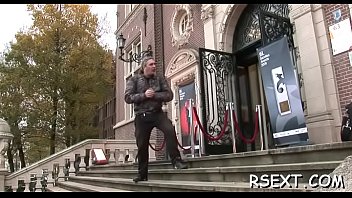 Preview 1 of Bigg Gap - Concupiscent chap visits the prostitutes and gets fat dick sucked
