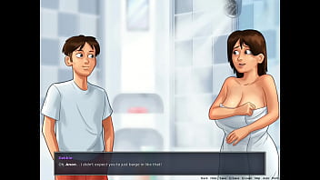 Preview 1 of X Now - Mom Fuck In Bathroom (SummerTime Saga)