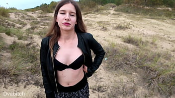 Preview 1 of Pakistani Girls Porn Vedios - I went to the beach and seduced a guy so he fucked my mouth and filled my throat with his cum