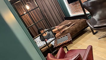 Preview 1 of Gym Grup Sex - Friends mommy showing her skills on my dick