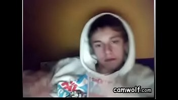 Preview 1 of Sloppy Deepthroat Cum Swallow - Stingy Amateur Gay Guy Masturbates