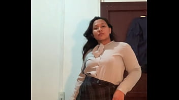 Preview 1 of New 2018 Indan Sexvideo - Slutty Asian Strip Tease