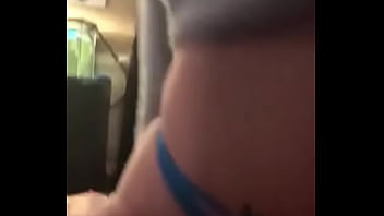 Preview 4 of Me Story Of Brother - Sucking cock in her thong