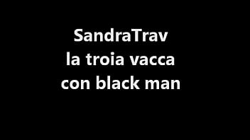 Preview 1 of Olga Sima - Sandra la troia travesta con balckman