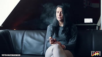 Preview 2 of Gay Senxxx - German smoking girl - Celina Trailer