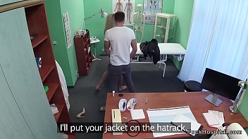 Preview 3 of Hard Femdom Shoe Spanking - Guy insted perscription gets blowjob