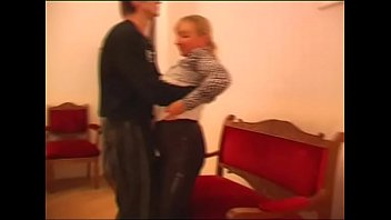 Preview 1 of Jmyxqxujc - busty russian mature with young guy