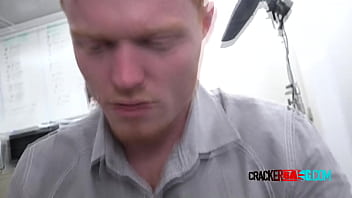 Preview 2 of Japanese Puasy Pink - Gingerhead sucks BBC and take it up his gay asshole to get a job