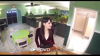 Preview 1 of Dacteer - POVD Dirty bathroom fuck with masturbating Allora Ashlyn