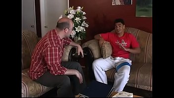 Preview 1 of Wwwsex Xnxcxxx - Guy licks and finger fucks a sexy blonde then she rides him on the sofa