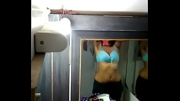 Preview 3 of Giddy Up And Ride Peta Jensen - Swathi Naidu Dress Change Private Selfie Video
