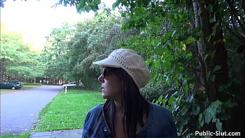 Preview 1 of Anne Mendenindex - True reality flashing in public with hot slutwife