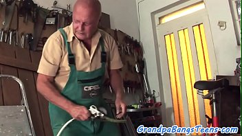 Preview 1 of Rad 09 - Euro teen gets oldmans cum in her mouth