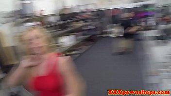 Preview 1 of Top Modal Satr - Busty teen pawnee riding brokers cock