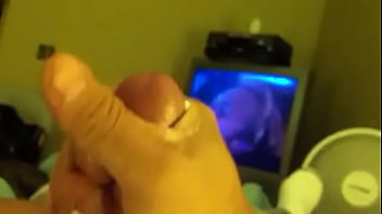 Preview 3 of Kerala Spy Cam - Cum shot during phone sex with scanky girlfriend