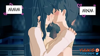 Preview 3 of Xvideo Youtube - Corto de komi y su mam&aacute_ lamiendo polla