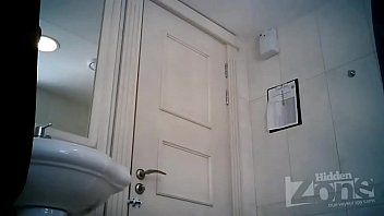 Preview 4 of Big Girl Phool - Peeping in women&#039_s restroom.