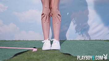 Preview 2 of Lokal Vabika Xxx Video - Naked golf with hairy pussy big ass teen beauty Jane Wilde