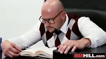Preview 1 of Male Spot - Naughty School-Girls Punished by Their Pervy Bald Teacher