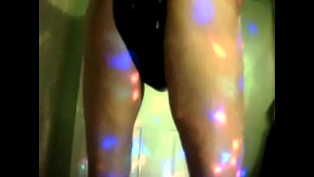 Preview 2 of Blonde Erika Kole - Disco wetlook panties twerking