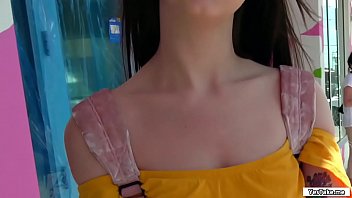Preview 1 of 3000 Mi Sex Video - Hot brunette Shae rides dick for money