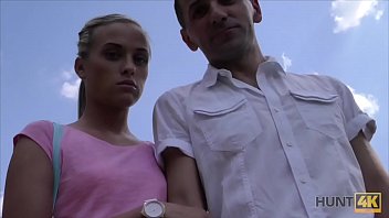 Preview 2 of Xxx Girl Saxy Video - HUNT4K. Her tiny butt in blue jeans for little money