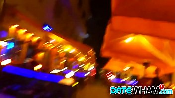 Preview 1 of Only Sunny Leone Two Penis Fuck5 - Tight brunette having a hot cock ride on the first date