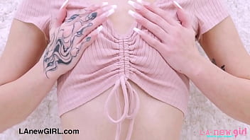 Preview 2 of Full Hd Xxxx Chinese Video - Teen brunette with red hair unveils her stunning figure