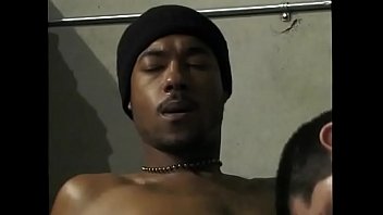 Preview 3 of Celeste Star Nipple - Young Hispanic male gives black cock covered in whip cream a blowjob