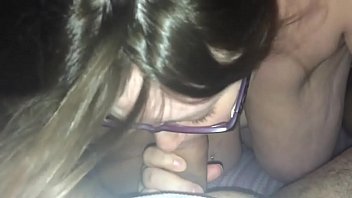 Preview 1 of Sweet Girlcom - BBW boyfriend working on her deep throat game