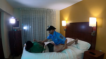Preview 1 of American 30 Min - Police Officer Arrests and Fucks Trans Prostitute