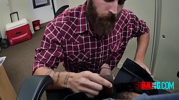 Preview 2 of Cum Gay Boys - Tattooed twink pleased with black dick
