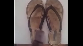 Preview 2 of Nursevs Doc - Cumming on sandals.