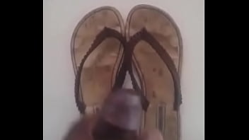 Preview 1 of Nursevs Doc - Cumming on sandals.