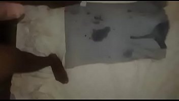 Preview 1 of Hairly Ass - Boy rubbing his dick while standing