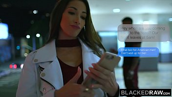Preview 1 of Wild Life Style Fuck - BLACKEDRAW French Girl Secret Hook Up With Two BBCs