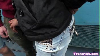 Preview 1 of Normal Sex Vido Mp3 - Smalltit shemale assfucked and facialized