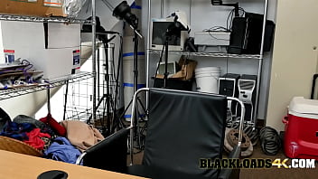 Preview 1 of Condon Sex - Exotic blonde gets renamed and fucked hard at job interview