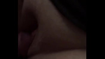 Preview 2 of Menses Xxx Girl - Rubbing her pussy with hard cock