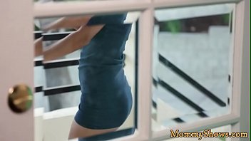 Preview 1 of Japanese School Boobs - Busty stepmom seduces her new stepdaughter