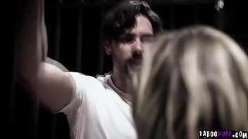 Preview 3 of Angelica Ebbi Group - Strangers fucking in prison cell