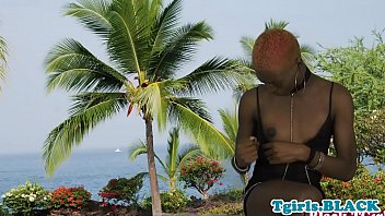Preview 2 of Teen Taboo - Nubian debutante tugging cock in solo scene