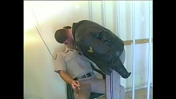 Preview 1 of Reghan Fozz - Sexy men in uniform want to fuck each other asshole