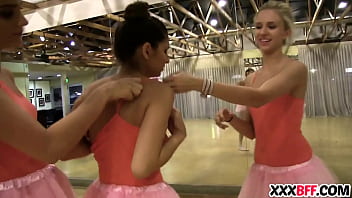 Preview 2 of Xxxnhd2018 - Ballerinas punishing the newbie