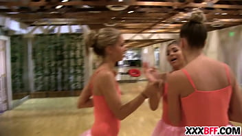 Preview 1 of Xxxnhd2018 - Ballerinas punishing the newbie