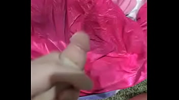 Preview 3 of Beautiful Vulva - Masturbating into pink towel