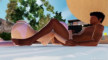 Preview 2 of Sex With Bathroom Sover - Super Hot BBC Fucking A Tight White Pink Girl Anal in 3D Animation
