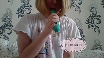 Preview 2 of Detected Mom - Play with dildo