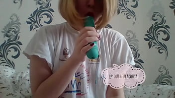 Preview 1 of Detected Mom - Play with dildo